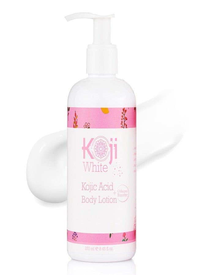 Koji White Kojic Acid & Collagen Body Lotion - Hydrated & Radiant Skin with Arbutin, Deep Moisturizing, Nourishing Care for Smooth & Healthy-Looking Skin – Vegan, 8.45 Fl Oz (1 Bottles) - Image 1